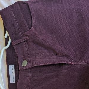 Loft Corduroy Pants
